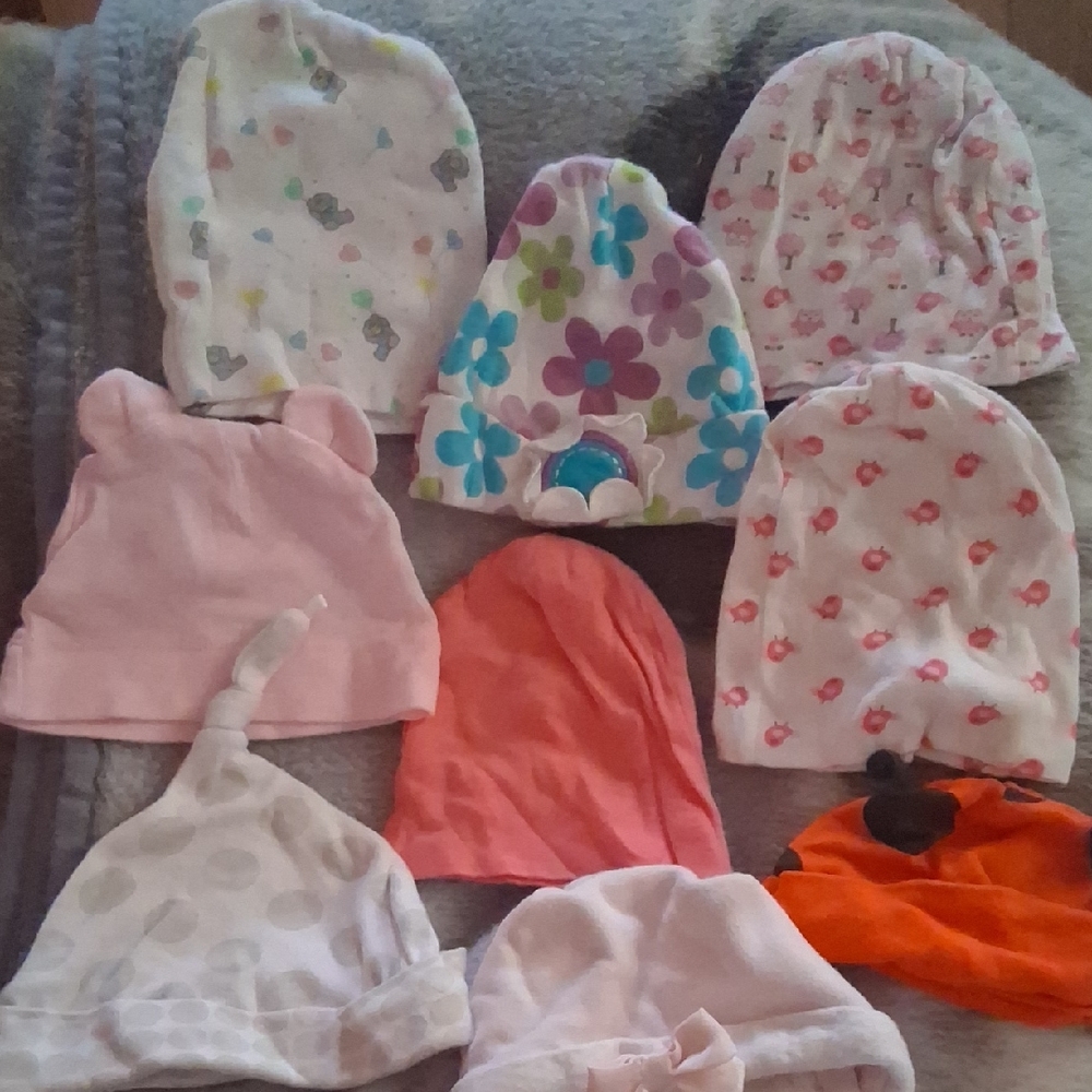 Charming Floral and Animal Print Kids Beanie Collection